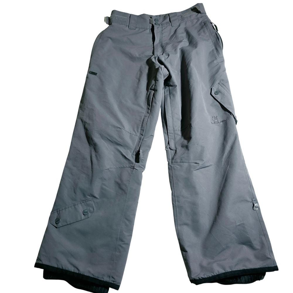 Liquid Snow Pants Mens Small Gray Venture 5000 Waterproof Ski Snowboard flwa